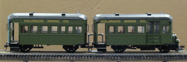 Rail Bus and Trailer